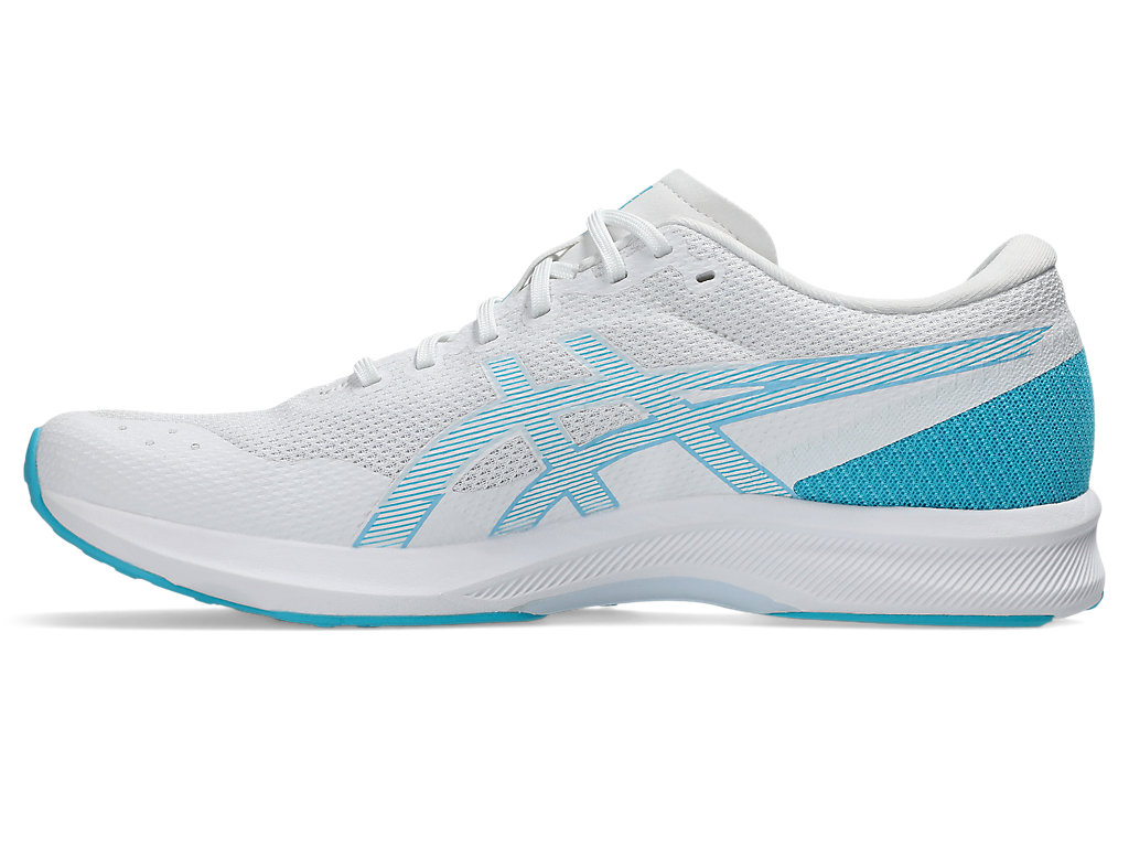 Shop ASICS Lyteracer 6 Wide Kasut Lari Putih/Soft Sky 1011B970-101