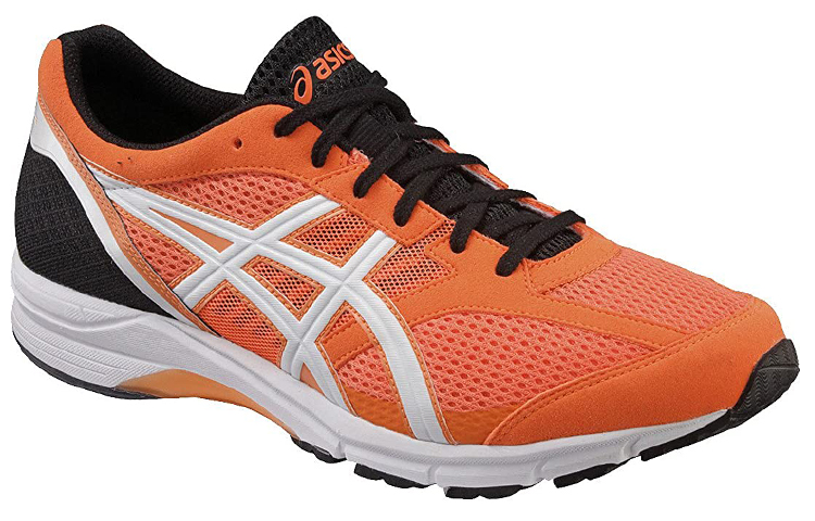 Lookbook Asics LyteRacer RS 5 寬版 運動 舒適 透氣輕便 低筒 跑步鞋 男款 橘黃