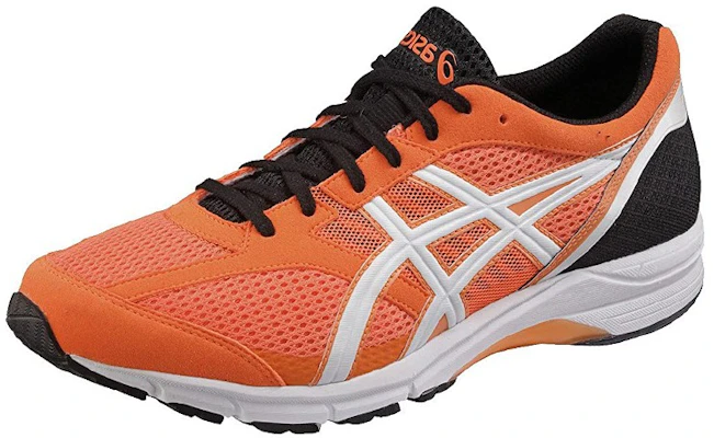 Asics LyteRacer RS 5 寬版 運動 舒適 透氣輕便 低筒 跑步鞋 男款 橘黃 Shop Asics LyteRacer RS 5 寬版 運動 舒適 透氣輕便 低筒 跑步鞋 男款 橘黃