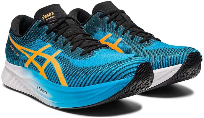 ASICS Magic Speed 2 2E Wide 'Island Blue Orange Pop' 1011B496-400 Lookbook ASICS Magic Speed 2 2E Wide 'Island Blue Orange Pop' 1011B496-400