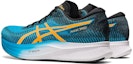 Shop ASICS Magic Speed 2 2E Wide 'Island Blue Orange Pop' 1011B496-400