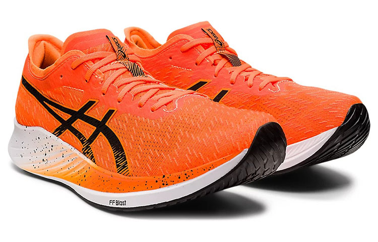 Lookbook ASICS Magic Speed 2E Wide ''Shocking Orange'' Herren Laufschuhe 1011B393-801