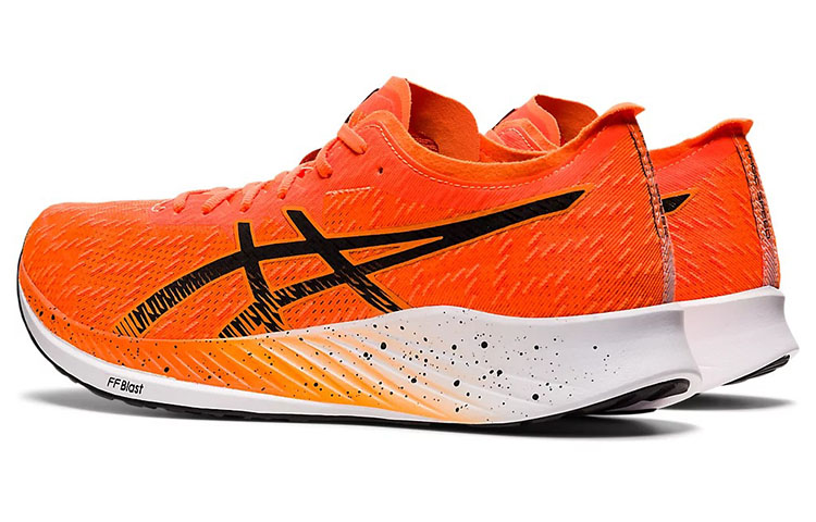 Shop ASICS Magic Speed 2E Wide ''Shocking Orange'' Herren Laufschuhe 1011B393-801