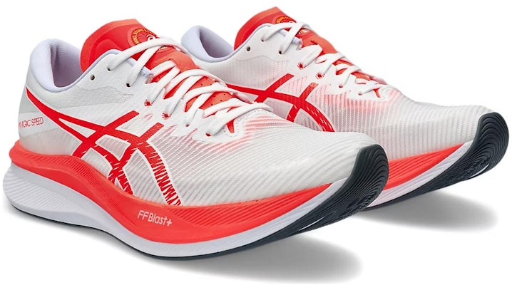 ASICS Magic Speed 3 'White Sunrise Red' 1011B848-100 Shop ASICS Magic Speed 3 'White Sunrise Red' 1011B848-100