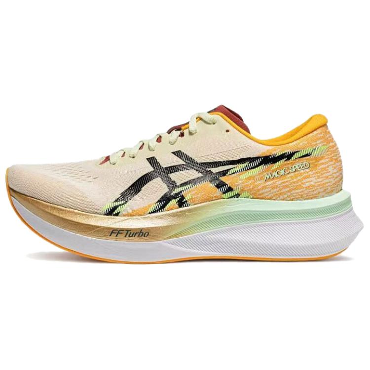 ASICS MAGIC SPEED 4 Orange Marathon Running Shoes FF BLAST+ Cushioning 1011C102-100
