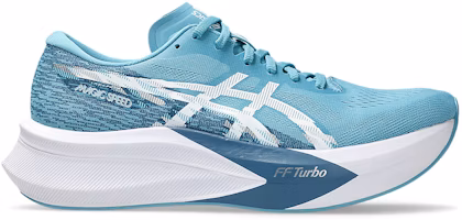 ASICS MAGIC SPEED 4 Running Shoes Stillwater/White 1011B875-402 ASICS MAGIC SPEED 4 Running Shoes Stillwater/White 1011B875-402