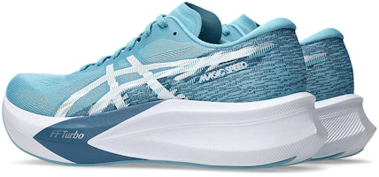 Lookbook ASICS MAGIC SPEED 4 慢跑鞋 Stillwater/白色 1011B875-402