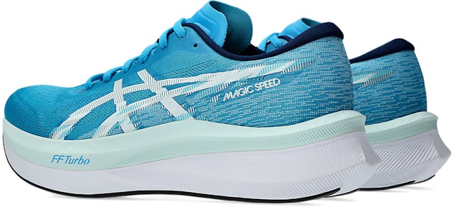 亚瑟士Magic Speed 4 宽版 '数字水蓝 舒缓海洋' 1011B873-400 Lookbook 亚瑟士Magic Speed 4 宽版 '数字水蓝 舒缓海洋' 1011B873-400