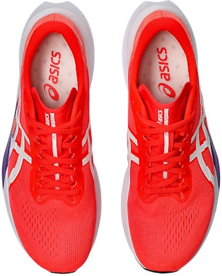 ASICS Magic Speed 4 Wide Running Shoes Flash Red/White 1011B873-600 Details for ASICS Magic Speed 4 Wide Running Shoes Flash Red/White 1011B873-600