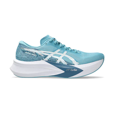 ASICS MAGIC SPEED 4 Wide Running Shoes Stillwater/White