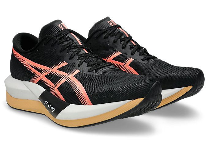Order ASICS Magic Speed 5 Chaussures Running Noir/Corail Sun 1013A183-002