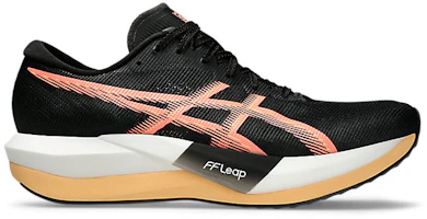 Cheap ASICS Magic Speed 5 Running Shoes Black/Sun Coral 1013A183-002
