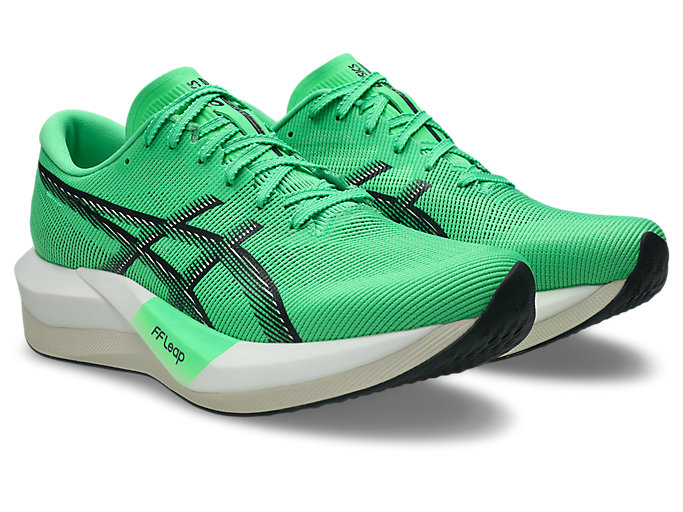 Lookbook ASICS MAGIC SPEED 5 Sepatu Lari Hijau Vital/Abu Carrier 1013A183-300