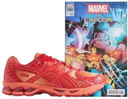 ASICS Marvel vs. Capcom x Kith x Gel Nimbus 10.1 With Comic Book 'Double Box - Iron Man vs. Mega Man' MVC012398-COMIC ASICS Marvel vs. Capcom x Kith x Gel Nimbus 10.1 With Comic Book 'Double Box - Iron Man vs. Mega Man' MVC012398-COMIC