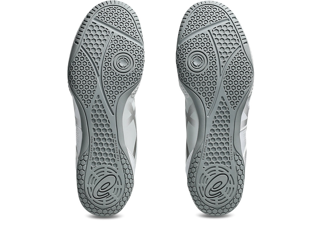 Cheap ASICS Matcontrol 3摔跤鞋 白色/枪金属色 1081A053-102