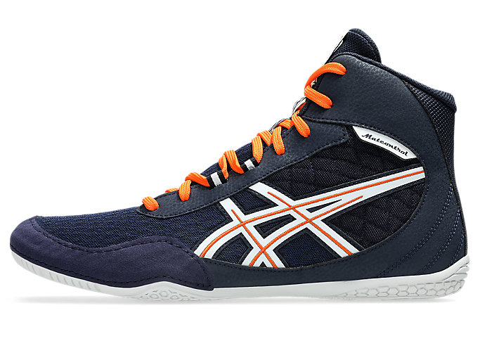 ASICS Matcontrol 4 Wrestling Shoes Midnight/White 1081A069-400