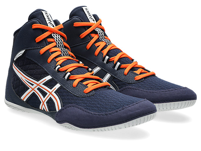 Order ASICS Matcontrol 4摔跤鞋 午夜蓝/白 1081A069-400