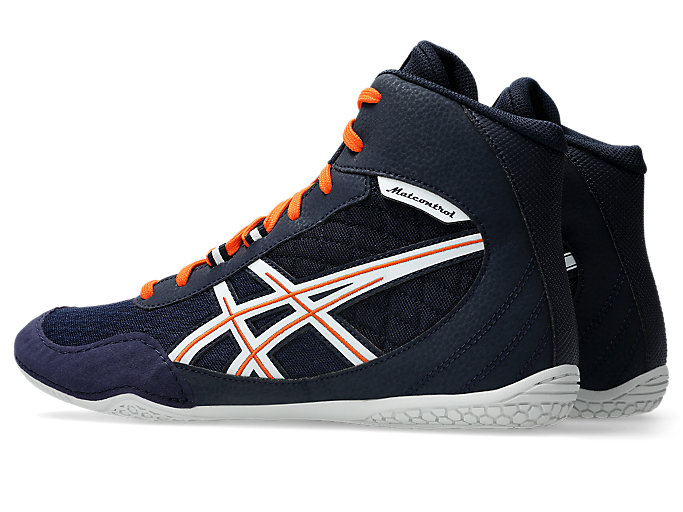 Lookbook ASICS Matcontrol 4摔跤鞋 午夜蓝/白 1081A069-400