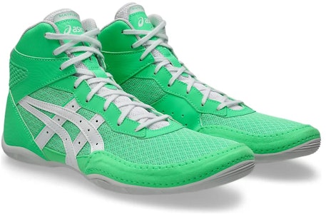 Asics Matflex 7 舒適耐用 防滑耐磨 高筒 訓練鞋 男款 綠色 Lookbook Asics Matflex 7 舒適耐用 防滑耐磨 高筒 訓練鞋 男款 綠色