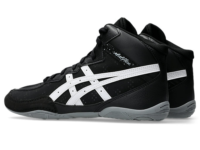 Lookbook Scarpe da Wrestling ASICS Matflex 8 Nero/Bianco. 1081A068-001