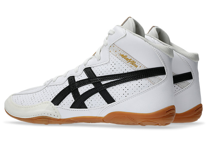 Lookbook ASICS Matflex 8 Wrestling Shoes White/Black 1081A068-100
