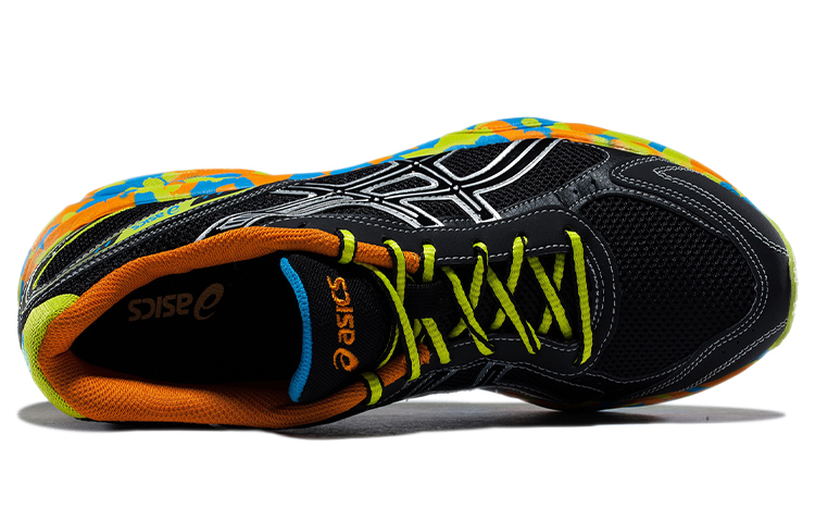 Lookbook アシックス マーベリック 2 "ブラックマルチカラー" T20XQ-2490