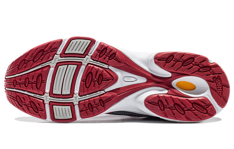 Lookbook アシックス マーベリック2 グレー/レッド T20XQ-1123