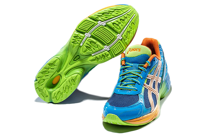 Lookbook アシックス マーベリック 2 「オーシャンブルー/ライトゴールド」 T20XQ-5694
