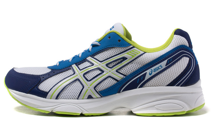 ASICS Maverick 2 Sport Shoes White/Blue/Yellow T20XQ-0101