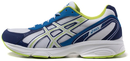 ASICS Maverick 2 Sport Shoes White/Blue/Yellow T20XQ-0101 ASICS Maverick 2 Sport Shoes White/Blue/Yellow T20XQ-0101