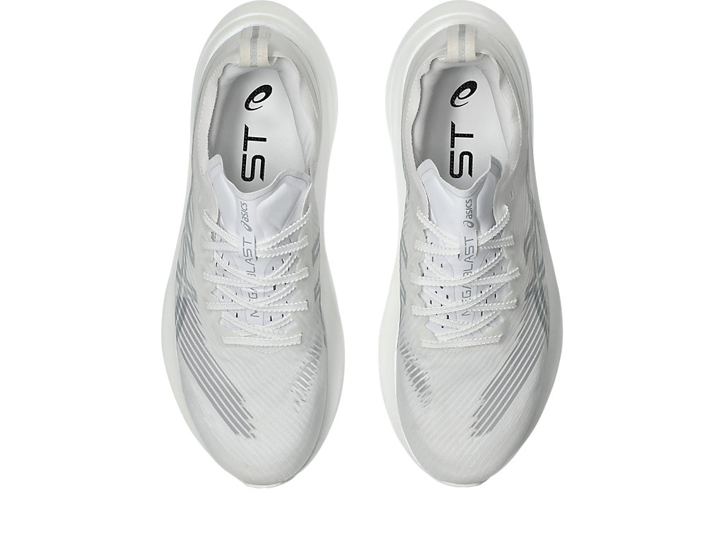 Sizing Zapatillas de Running ASICS Megablast Blanco/Gris Piedmont 1013A170-100