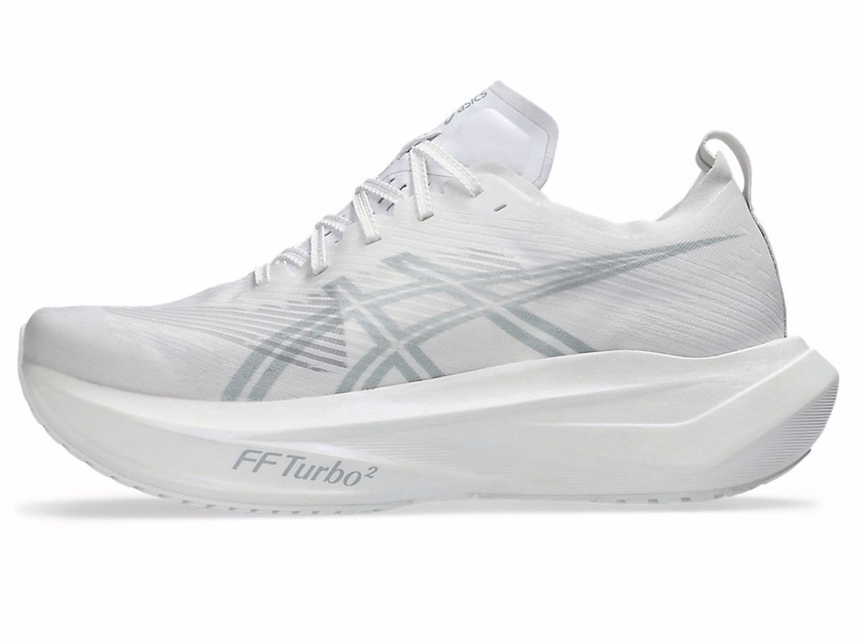 ASICS Megablast Running Shoes White/Piedmont Grey