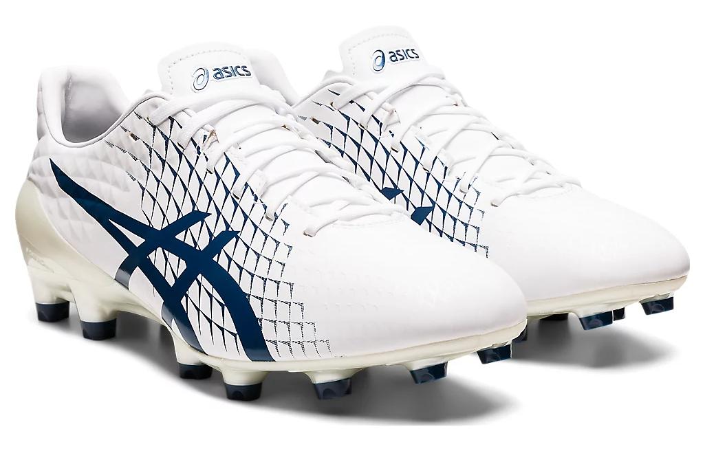 Lookbook Asics Menace 4 人造草地 耐磨透氣 足球鞋 白藍