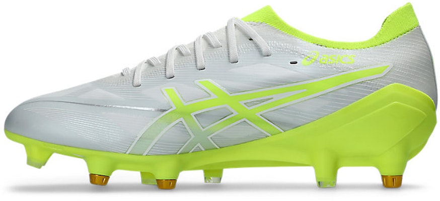 Botas de Fútbol Híbridas ASICS Menace 5 Blanco/Amarillo Seguridad. 1111A272-103 Shop Botas de Fútbol Híbridas ASICS Menace 5 Blanco/Amarillo Seguridad. 1111A272-103