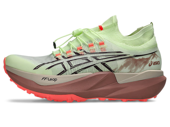 ASICS Metafuji Trail 2 Trail Running Shoes Illuminate Yellow/Dark Aubergine 1013A178-750