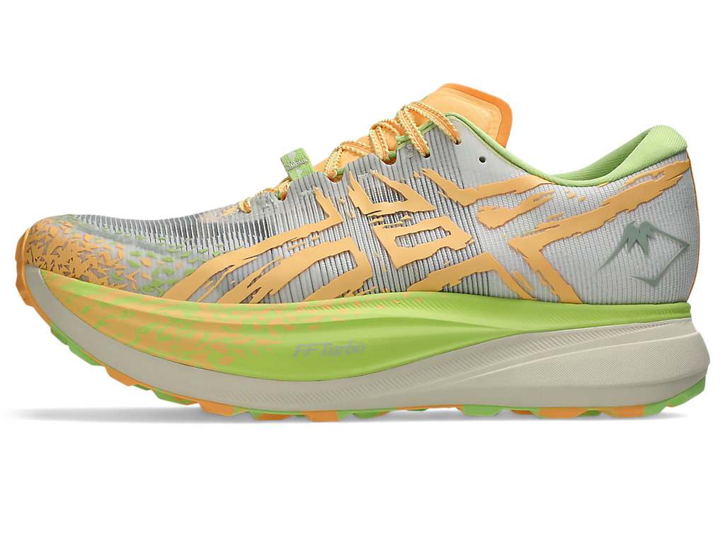 Cheap ASICS METAFUJI Sepatu Lari Trail Cream/Orange Glow 1013A141-100