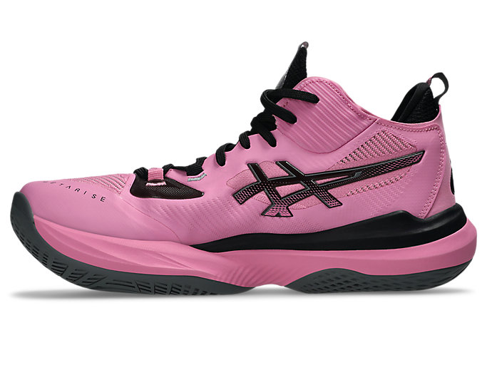 Shop ASICS METARISE 2 排球鞋 泡泡糖色/黑色 1051A089-700