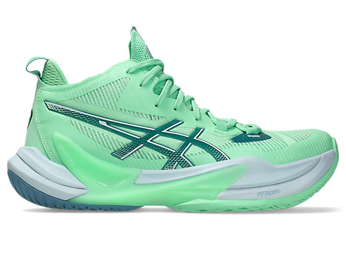 ASICS METARISE 2 Volleyball Shoes Menthol/Saba Blue 1051A089-300