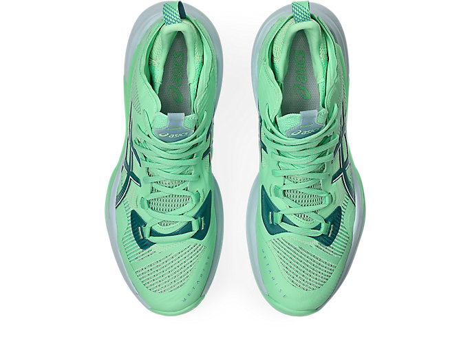 Details for Zapatillas de Voleibol ASICS METARISE 2 Mentol/Azul Saba 1051A089-300