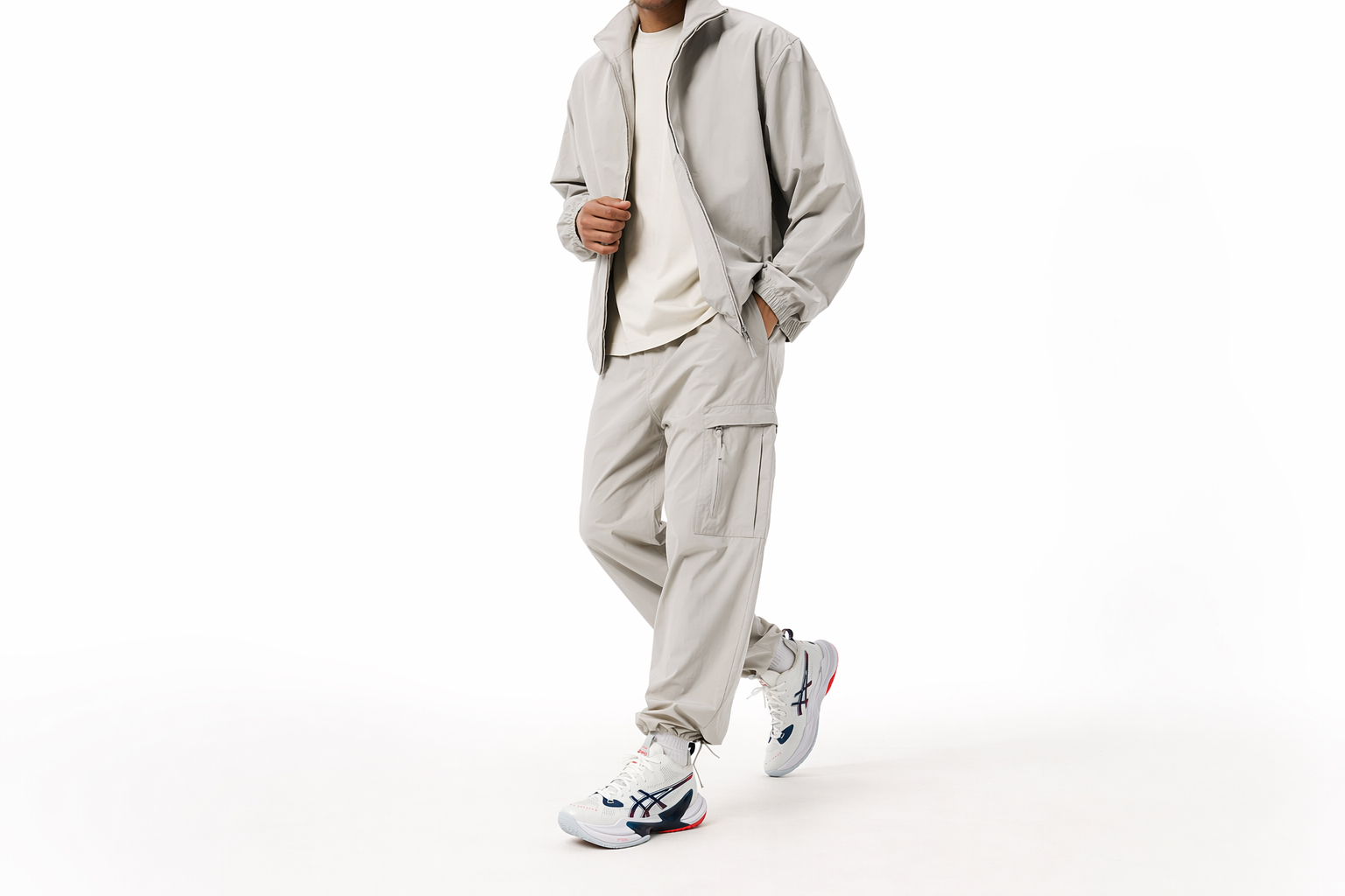 Order ASICS METARISE 2 排球鞋 白/鯖魚藍 1051A089-101