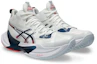 Lookbook ASICS METARISE 2 排球鞋 白/鯖魚藍 1051A089-101