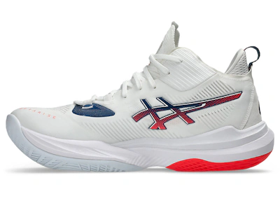 ASICS METARISE 2 Volleyball Shoes White/Mako Blue