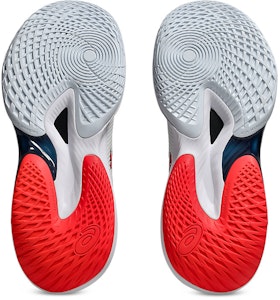 アシックス メタライズ 2 バレーボールシューズ ホワイト/マコブルー 1051A089-101 Sizing アシックス メタライズ 2 バレーボールシューズ ホワイト/マコブルー 1051A089-101