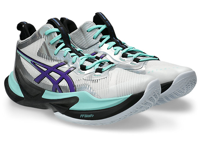 Order Kasut Bola Tampar ASICS METARISE 2 Putih/Amethyst Radiant 1051A104-100