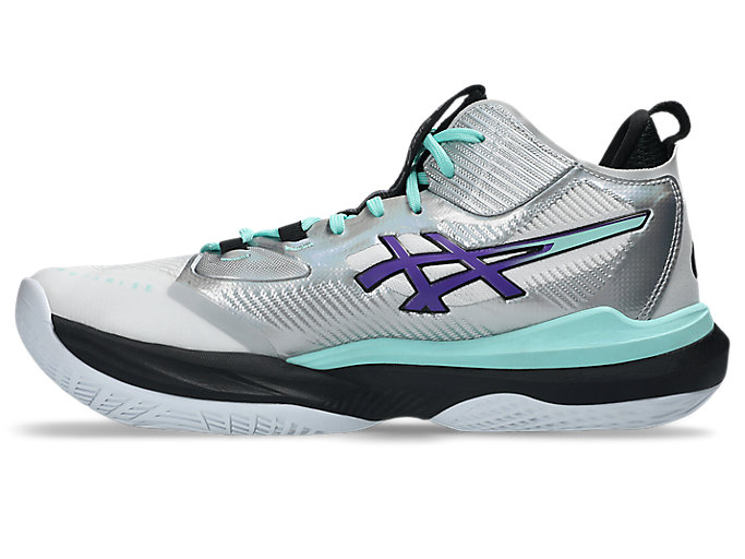 Shop Kasut Bola Tampar ASICS METARISE 2 Putih/Amethyst Radiant 1051A104-100
