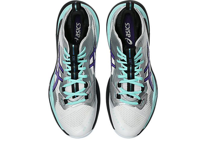 Details for Kasut Bola Tampar ASICS METARISE 2 Putih/Amethyst Radiant 1051A104-100