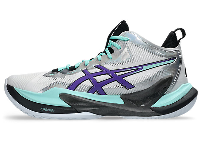 Cheap Kasut Bola Tampar ASICS METARISE 2 Putih/Amethyst Radiant 1051A104-100