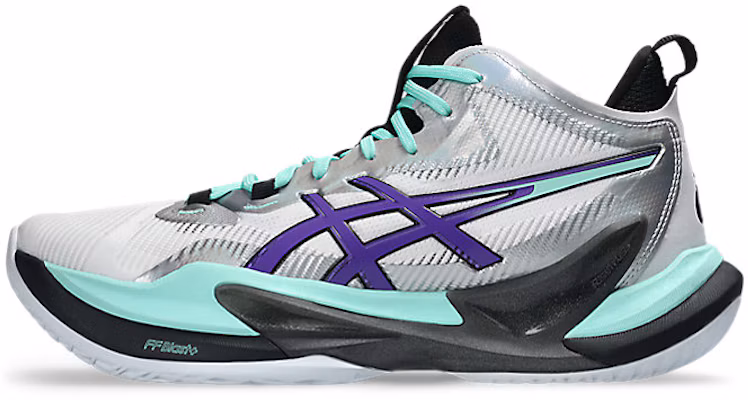 ASICS METARISE 2 Volleybalschoenen Wit/Radiant Amethyst 1051A104-100 1