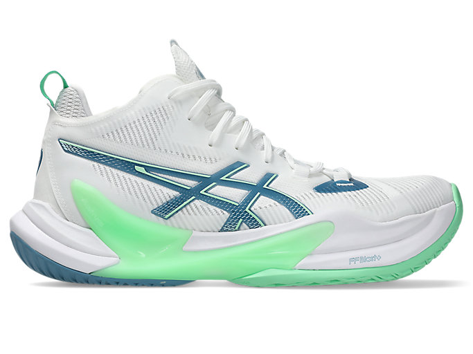 ASICS Metarise 2 Volleyball Shoes White/Saba Blue 1051A089-102