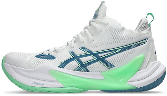 亚瑟士 Metarise 2 排球鞋 白/鲭蓝 1051A089-102 Cheap 亚瑟士 Metarise 2 排球鞋 白/鲭蓝 1051A089-102